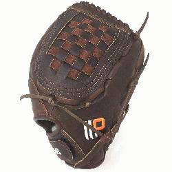  Softball Glove 12.5 inches Chocolate lace. Nokona Elite performance ready for play posi
